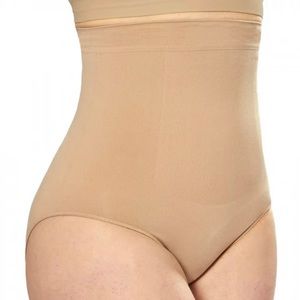 NWT Shapermint Empetua High Waisted Shaper Panty Size XL/2XL - Beige